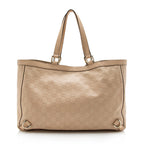 Gucci Guccisima Leather Abbey Large Tote (SHF-14716)
