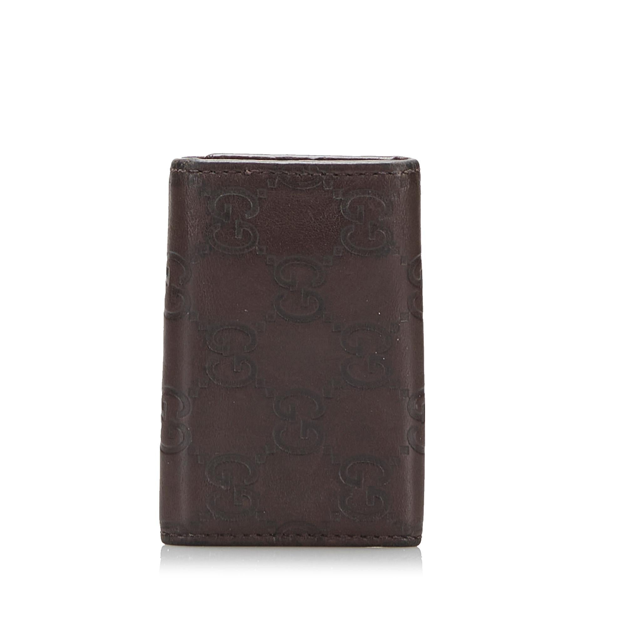 Gucci Guccissima 6 Key Holder (SHG-36779)
