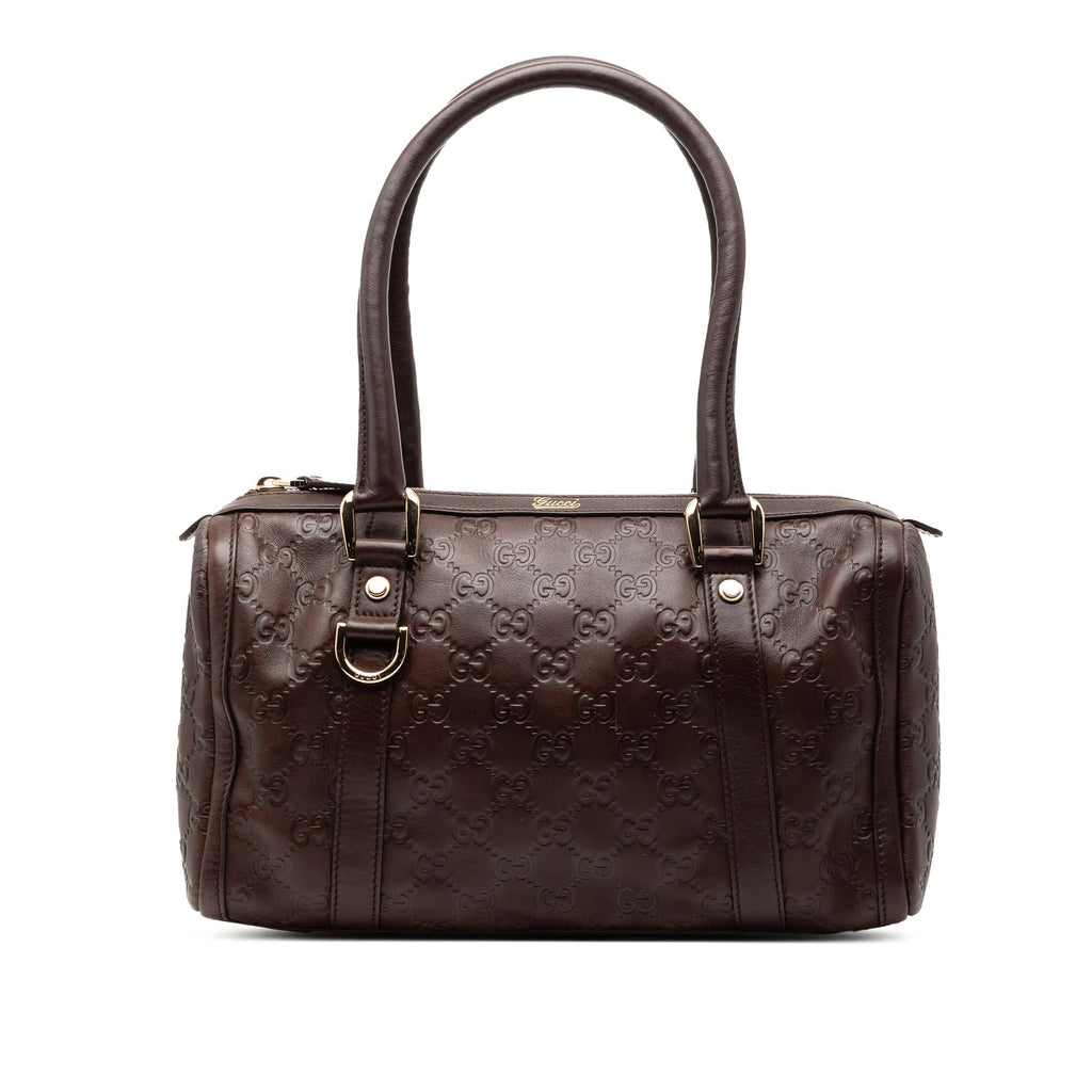 Gucci Guccissima Abbey D Ring Boston Bag