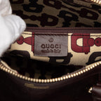 Gucci Guccissima Abbey D Ring Boston Bag