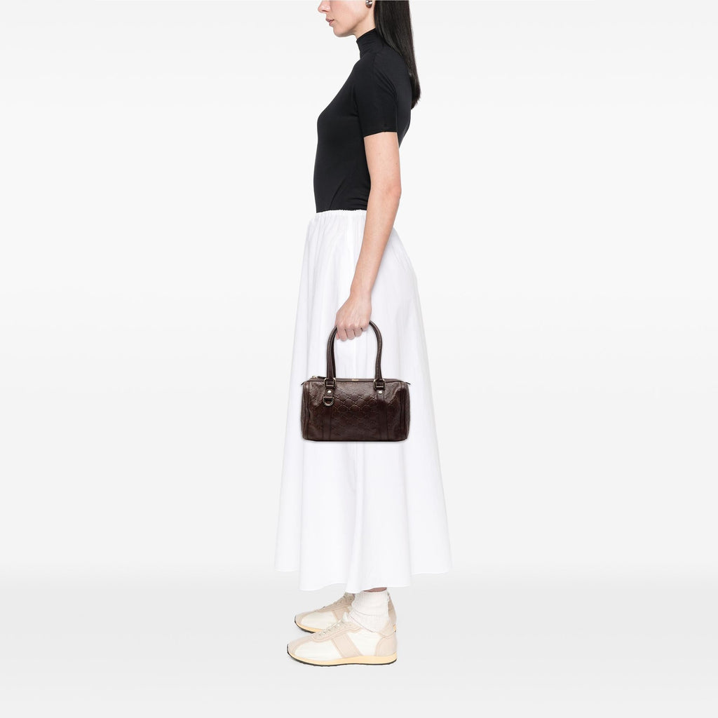 Gucci Guccissima Abbey D Ring Boston Bag