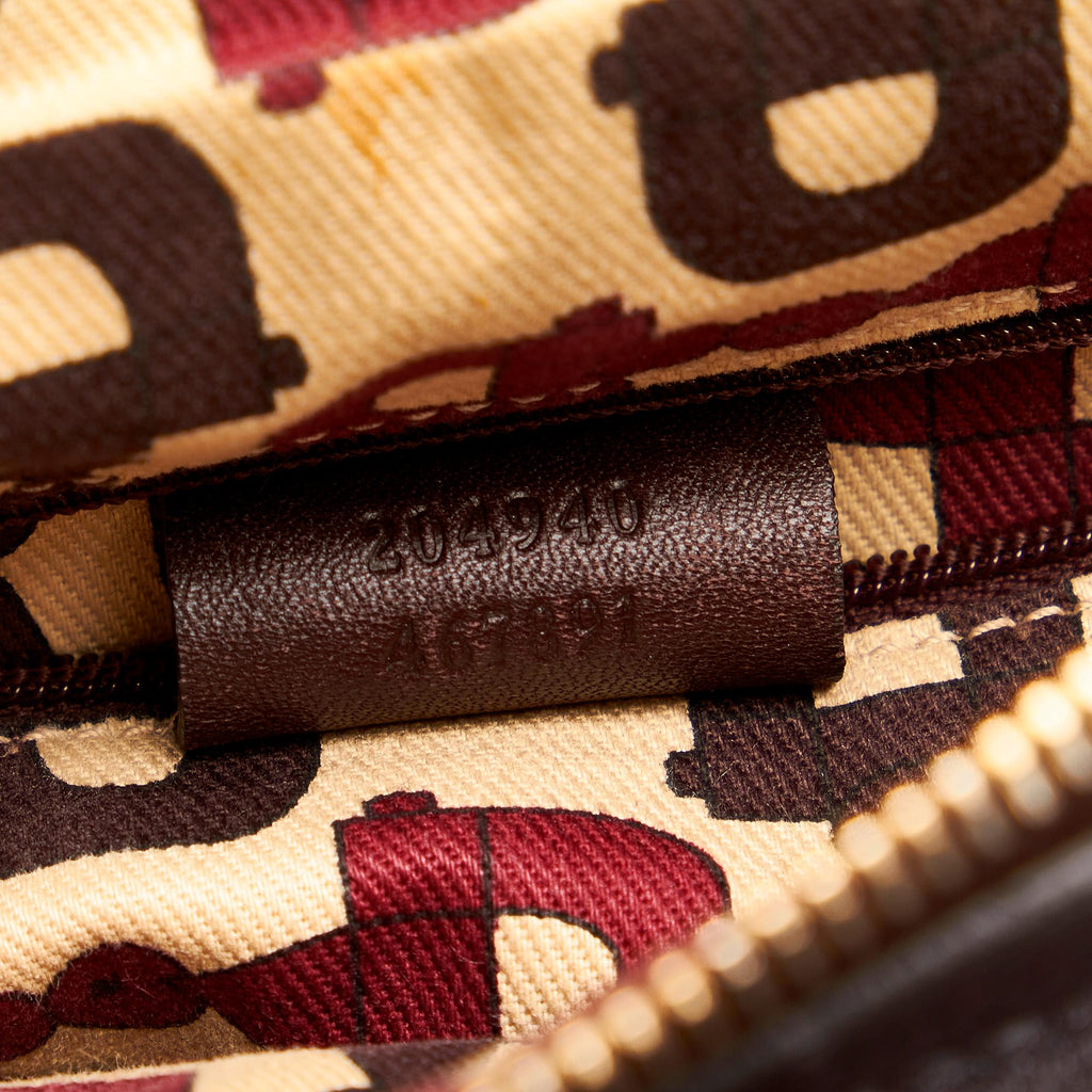 Gucci Guccissima Abbey D-Ring Crossbody Bag (SHG-27258)