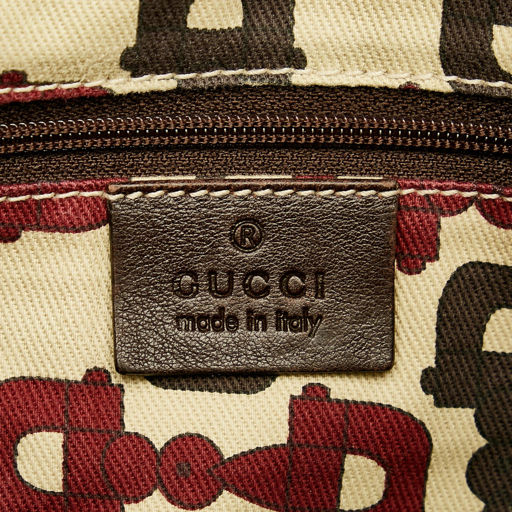 Gucci Guccissima Abbey D-Ring Crossbody Bag (SHG-28108)