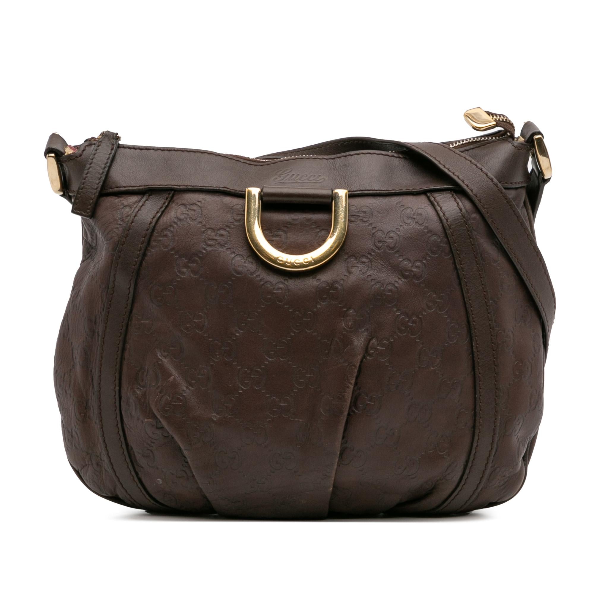 Gucci Guccissima Abbey D Ring Crossbody