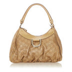 Gucci Guccissima Abbey D-Ring Shoulder Bag (SHG-31659)