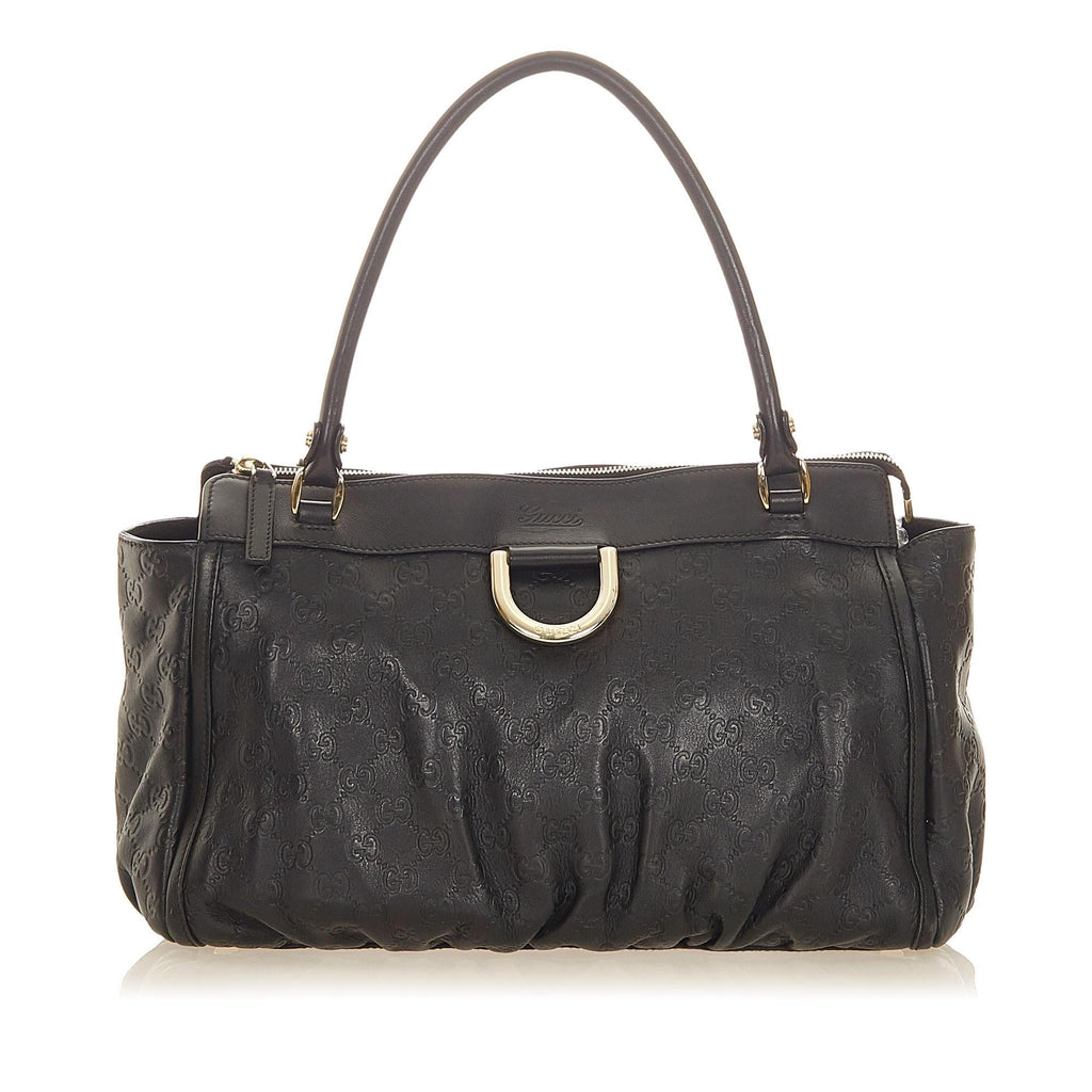 Gucci Guccissima Abbey D-Ring Shoulder Bag (SHG-31680)