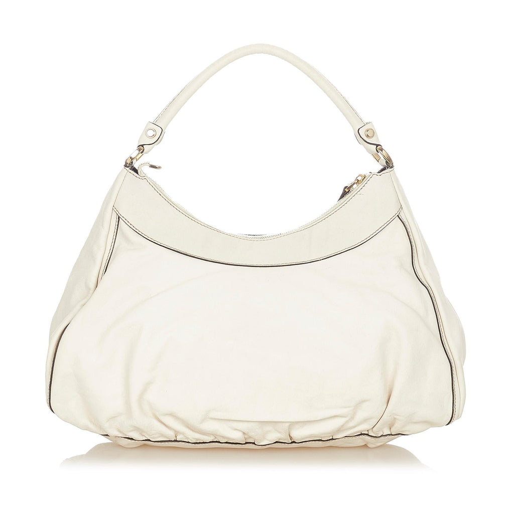 Gucci Guccissima Abbey D-Ring Shoulder Bag (SHG-31977)