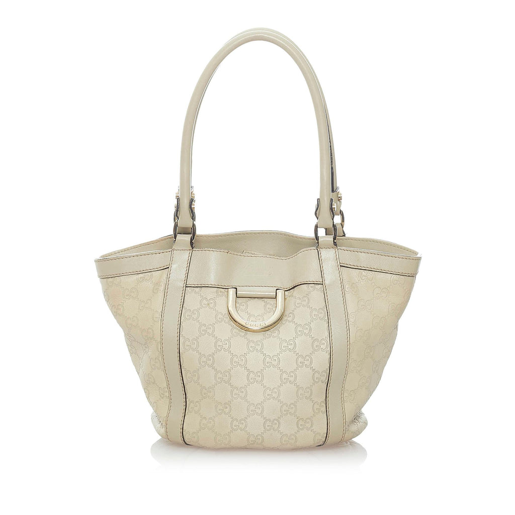 Gucci Guccissima Abbey D-Ring Shoulder Bag (SHG-32488)