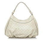 Gucci Guccissima Abbey D-Ring Shoulder Bag (SHG-33700)