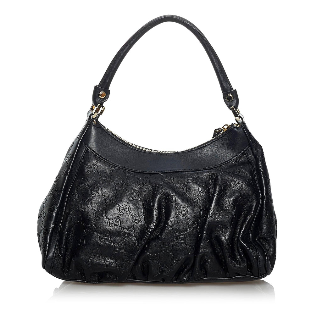 Gucci Guccissima Abbey D-Ring Shoulder Bag (SHG-33707)