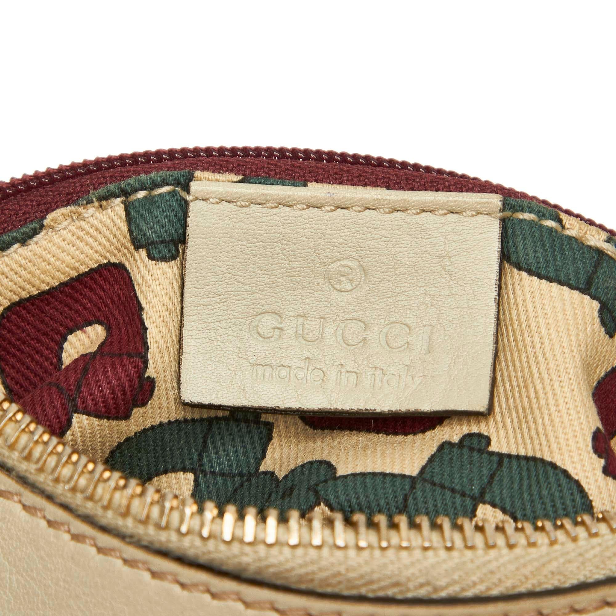 Gucci Guccissima Abbey D-Ring Shoulder Bag (SHG-34069)