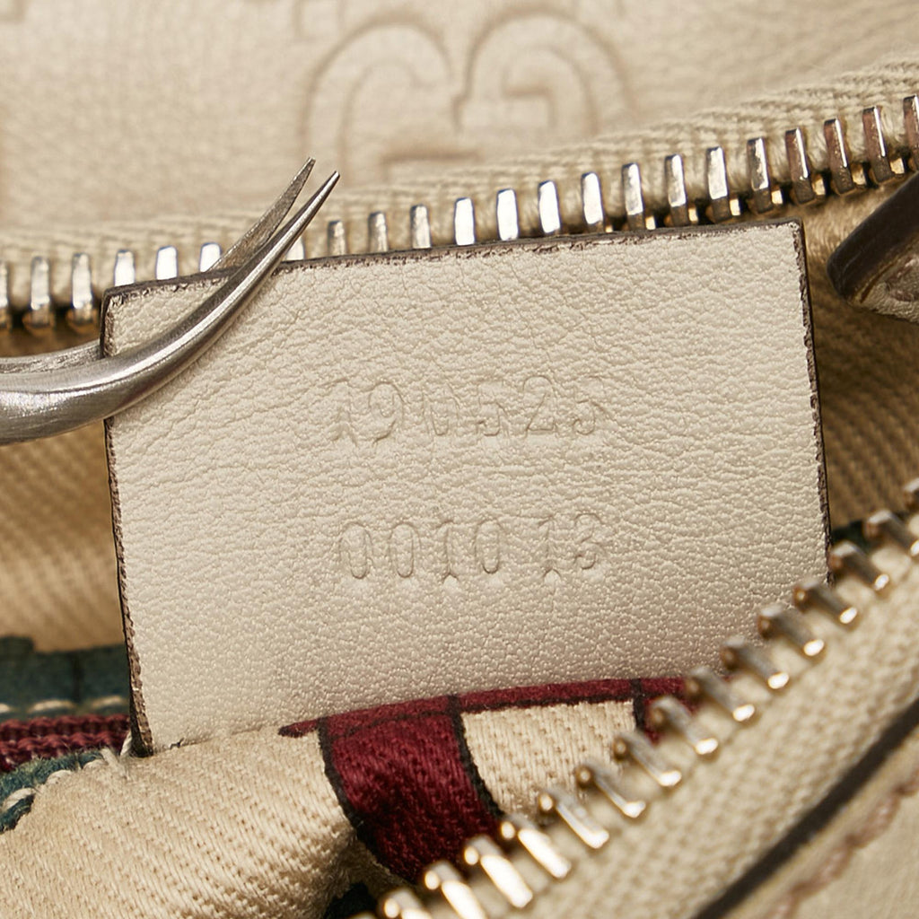 Gucci Guccissima Abbey D-Ring Shoulder Bag (SHG-34908)