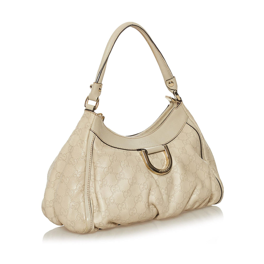 Gucci Guccissima Abbey D-Ring Shoulder Bag (SHG-34908)