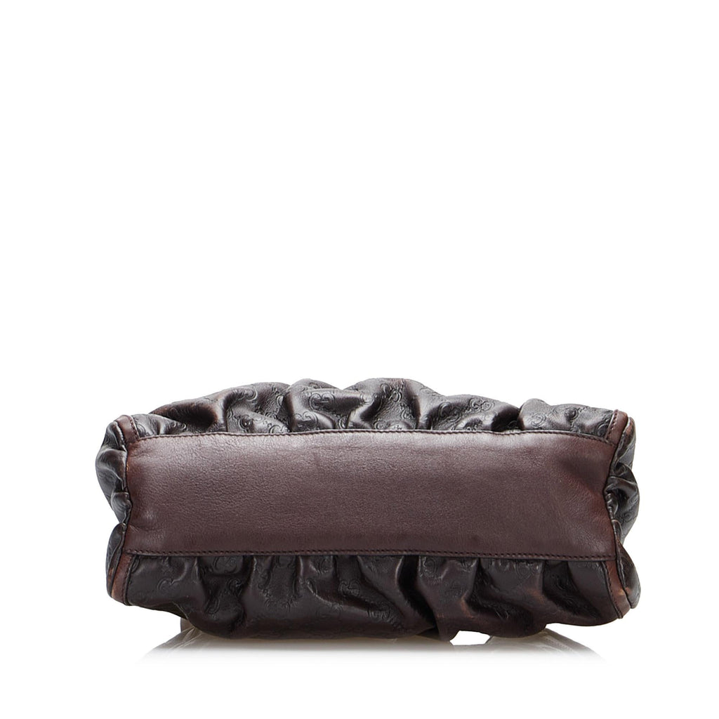 Gucci Guccissima Abbey D-Ring Shoulder Bag (SHG-4Wl8wB)