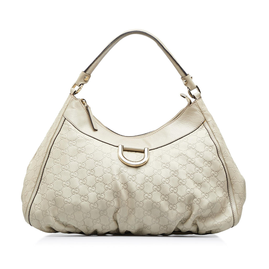 Gucci Guccissima Abbey D-Ring Shoulder Bag (SHG-mTplnY)