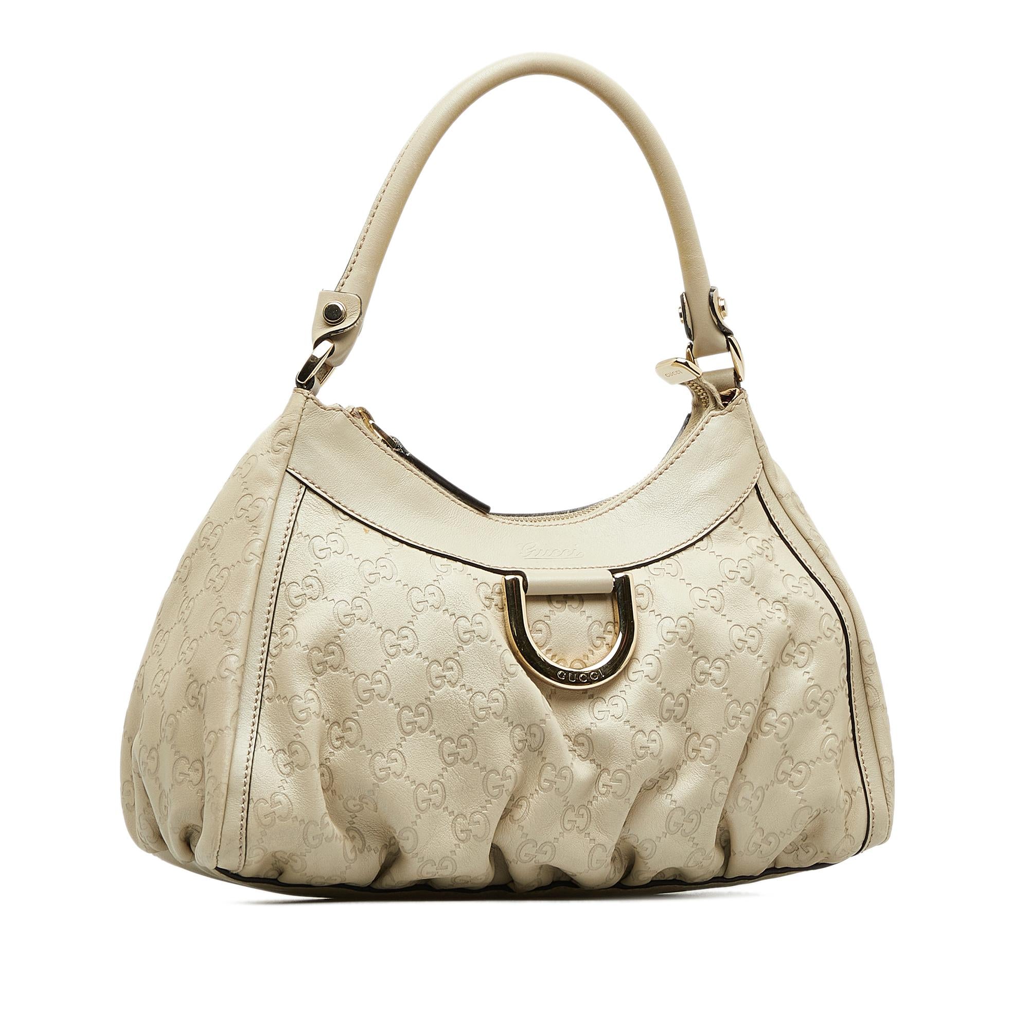 Gucci Guccissima Abbey D-Ring Shoulder Bag (SHG-gmYwbd)