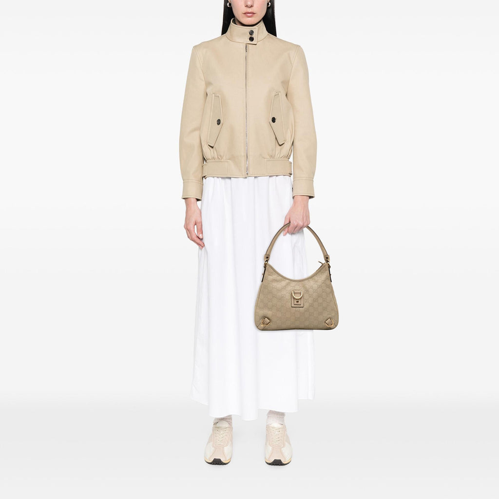 Gucci Guccissima Abbey D Ring Shoulder Bag