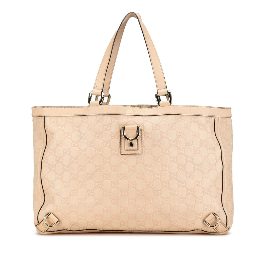 Gucci Guccissima Abbey D Ring Tote (SHG-fiEeUu)
