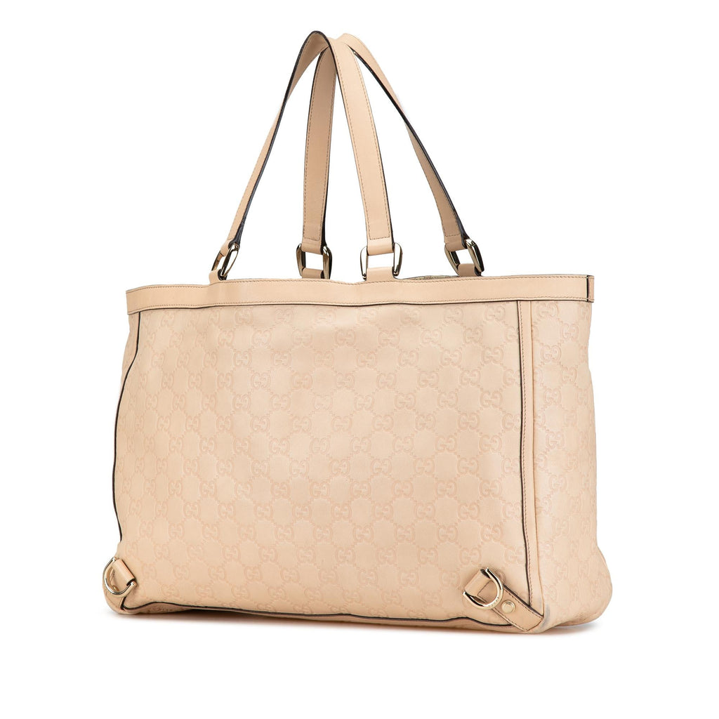 Gucci Guccissima Abbey D Ring Tote (SHG-fiEeUu)