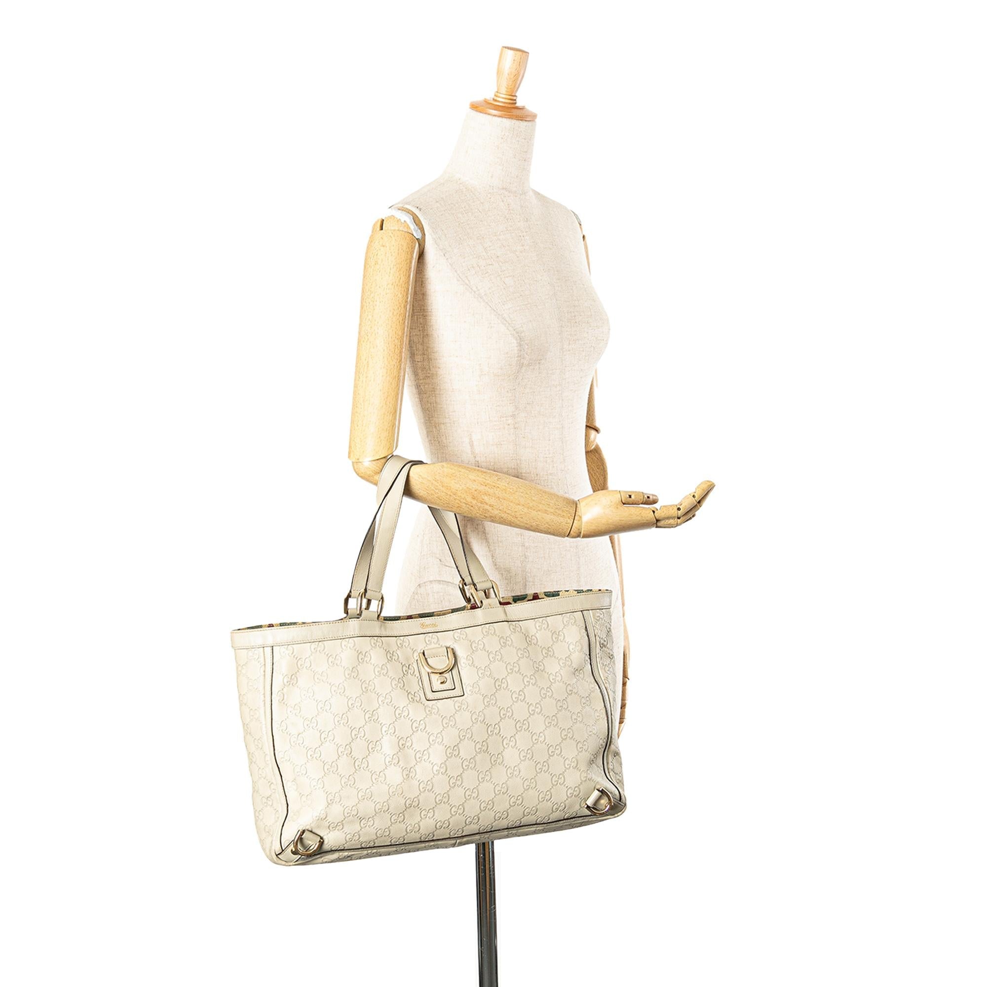 Gucci Guccissima Abbey D Ring Tote