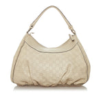 Gucci Guccissima Abbey D-ring Leather  Bag (SHG-28359)