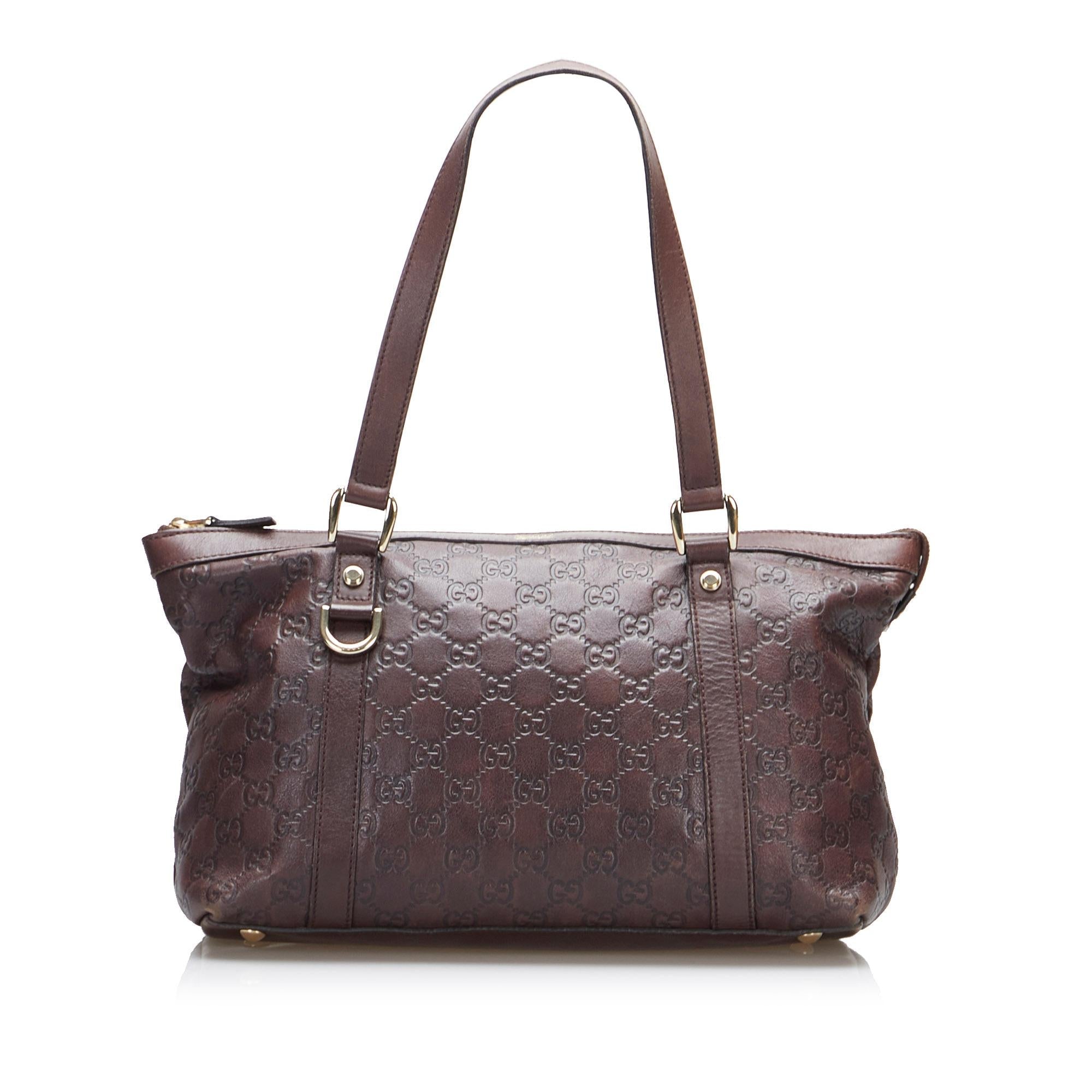 Gucci Guccissima Abbey Shoulder Bag (SHG-oPyhkG)