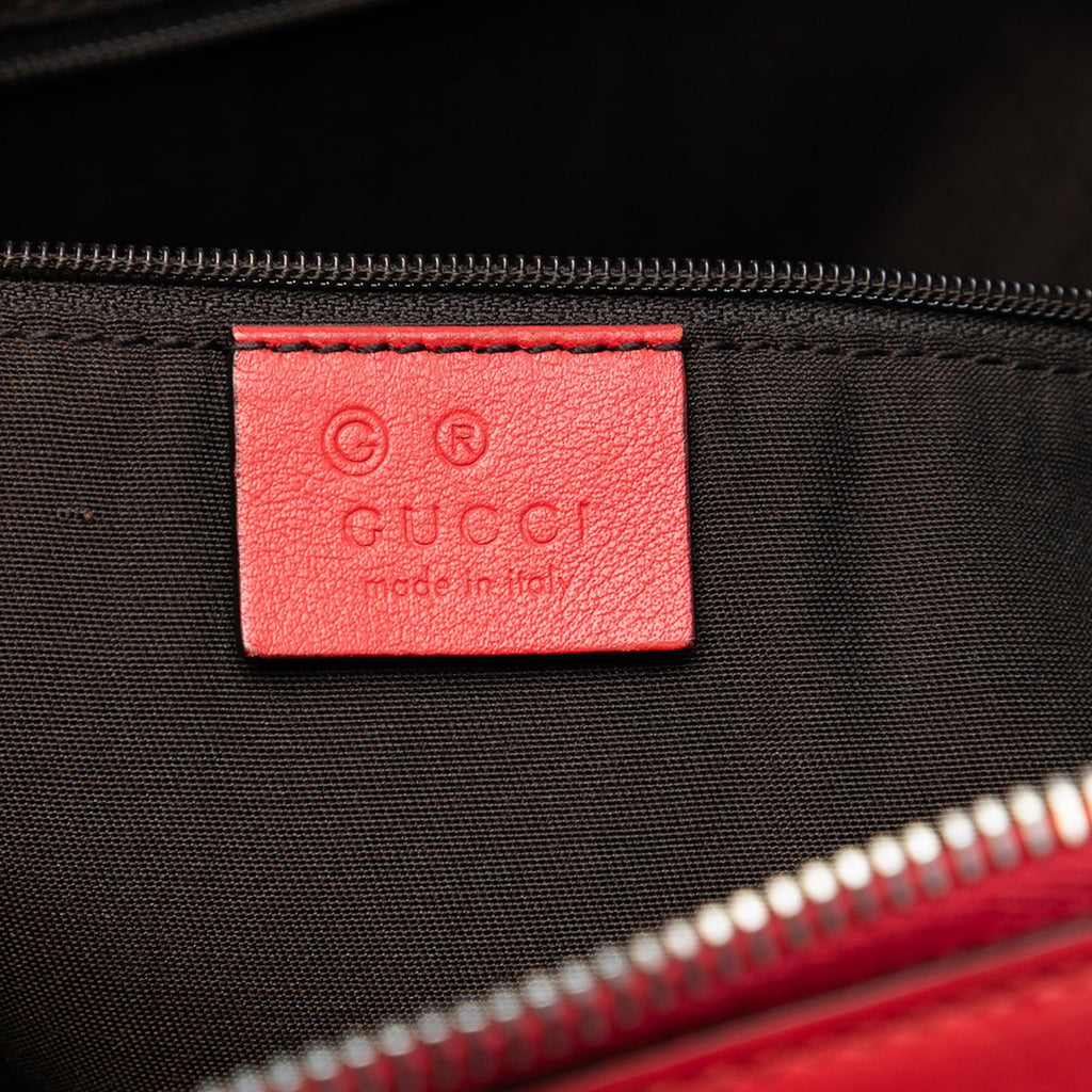 Gucci Guccissima Bamboo D Ring Hobo