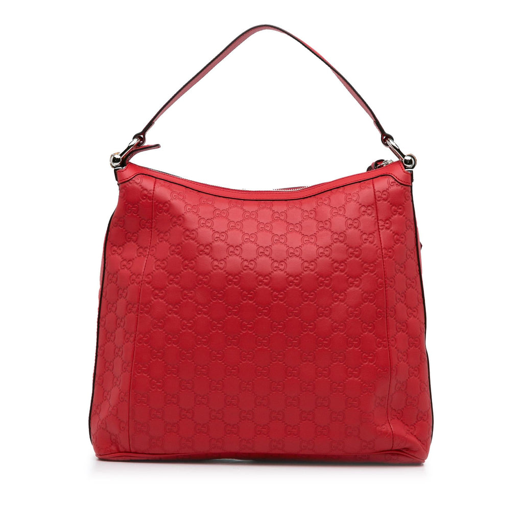 Gucci Guccissima Bamboo Shoulder Bag (SHG-Zkij8n)