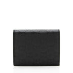 Gucci Guccissima Bee Embossed Leather Card Case (SHF-17231)