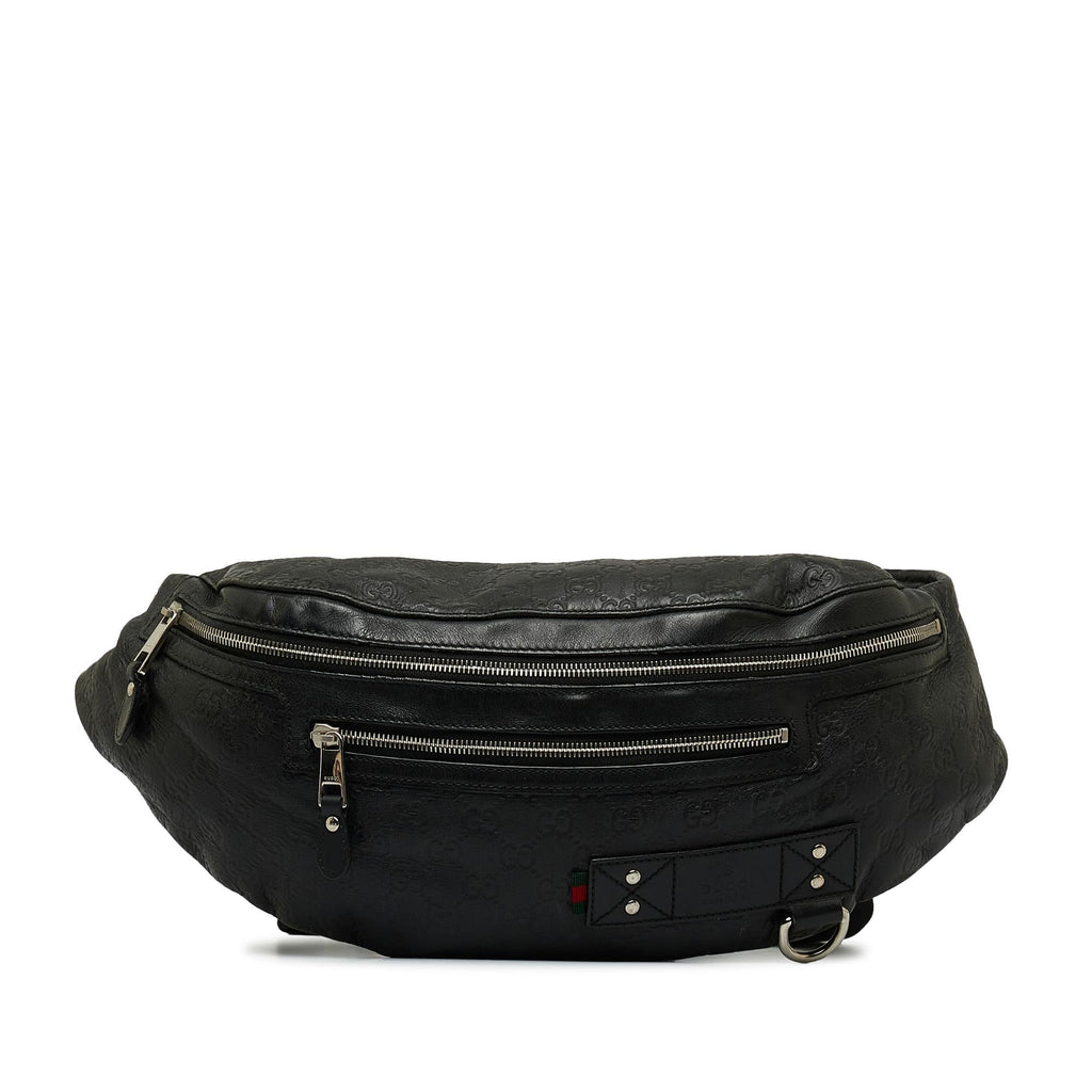 Gucci Guccissima Belt Bag (SHG-v1cfww)