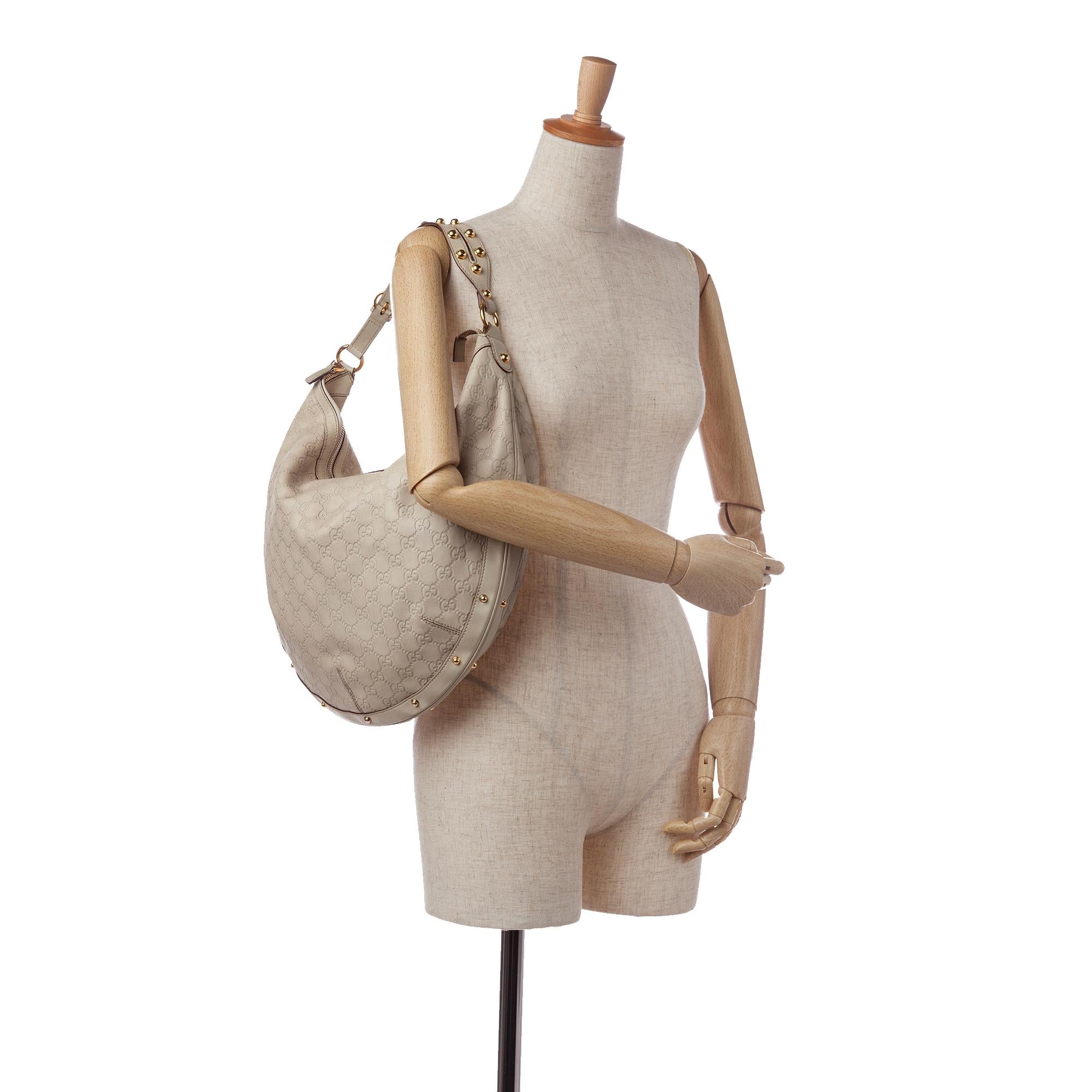 Gucci Guccissima Biba Hobo Bag (SHG-35085)