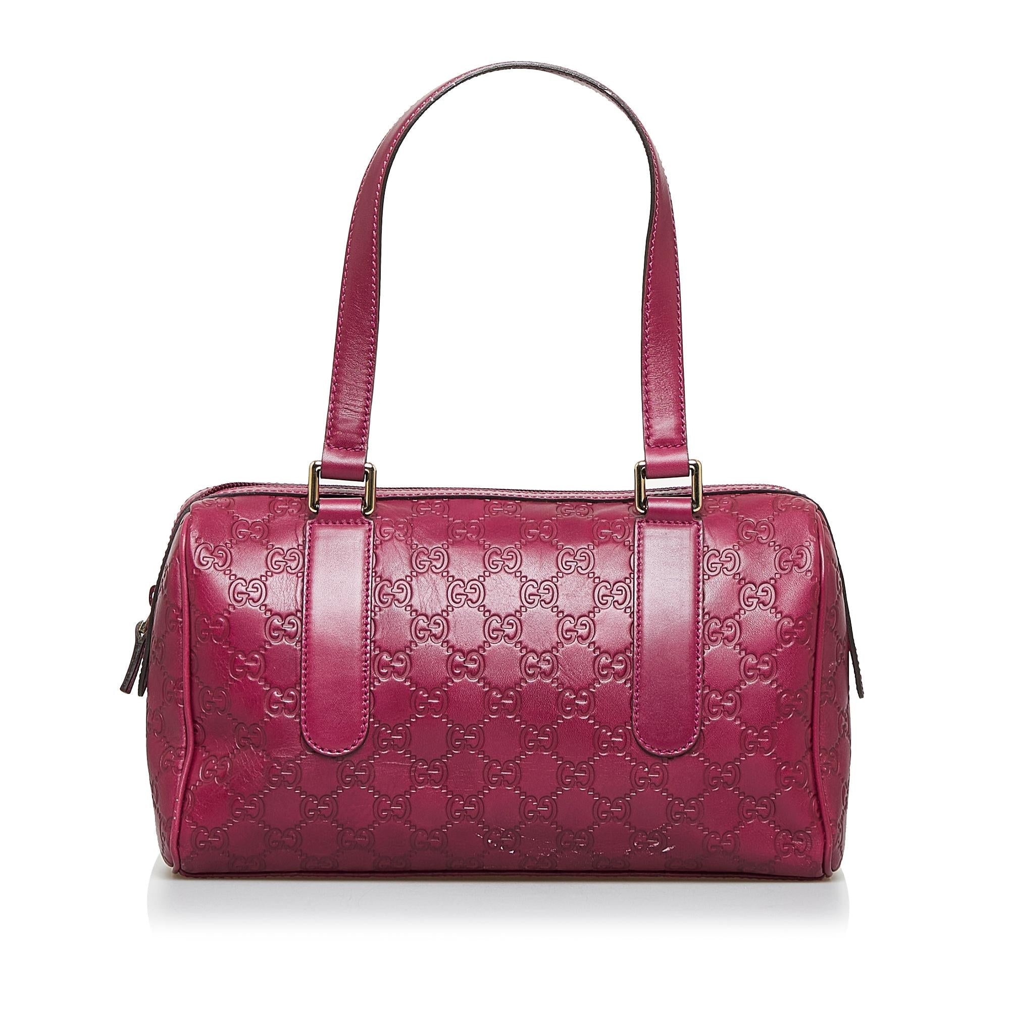 Gucci Guccissima Boston Bag (SHG-OEyLTS)