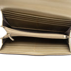 Gucci Guccissima Leather Bow Signature Continental Wallet