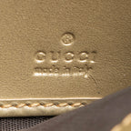 Gucci Guccissima Leather Bow Signature Continental Wallet