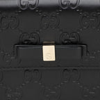 Gucci Guccissima Bow Signature French Wallet