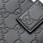 Gucci Guccissima Bow Signature French Wallet