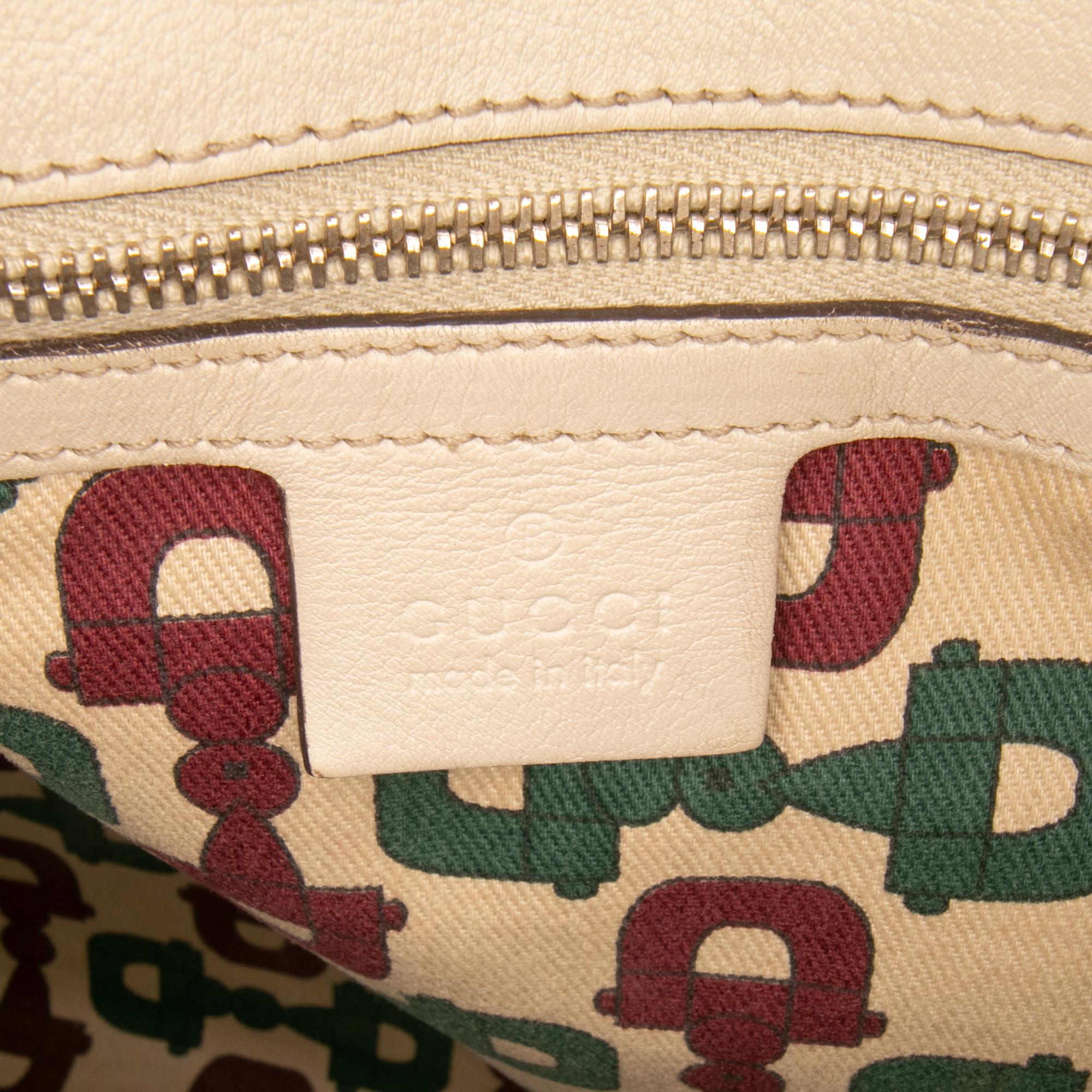Gucci Guccissima Braided Peggy Tote