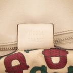 Gucci Guccissima Braided Peggy Tote