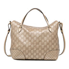 Gucci Guccissima Bree Satchel (SHG-3hd0xw)