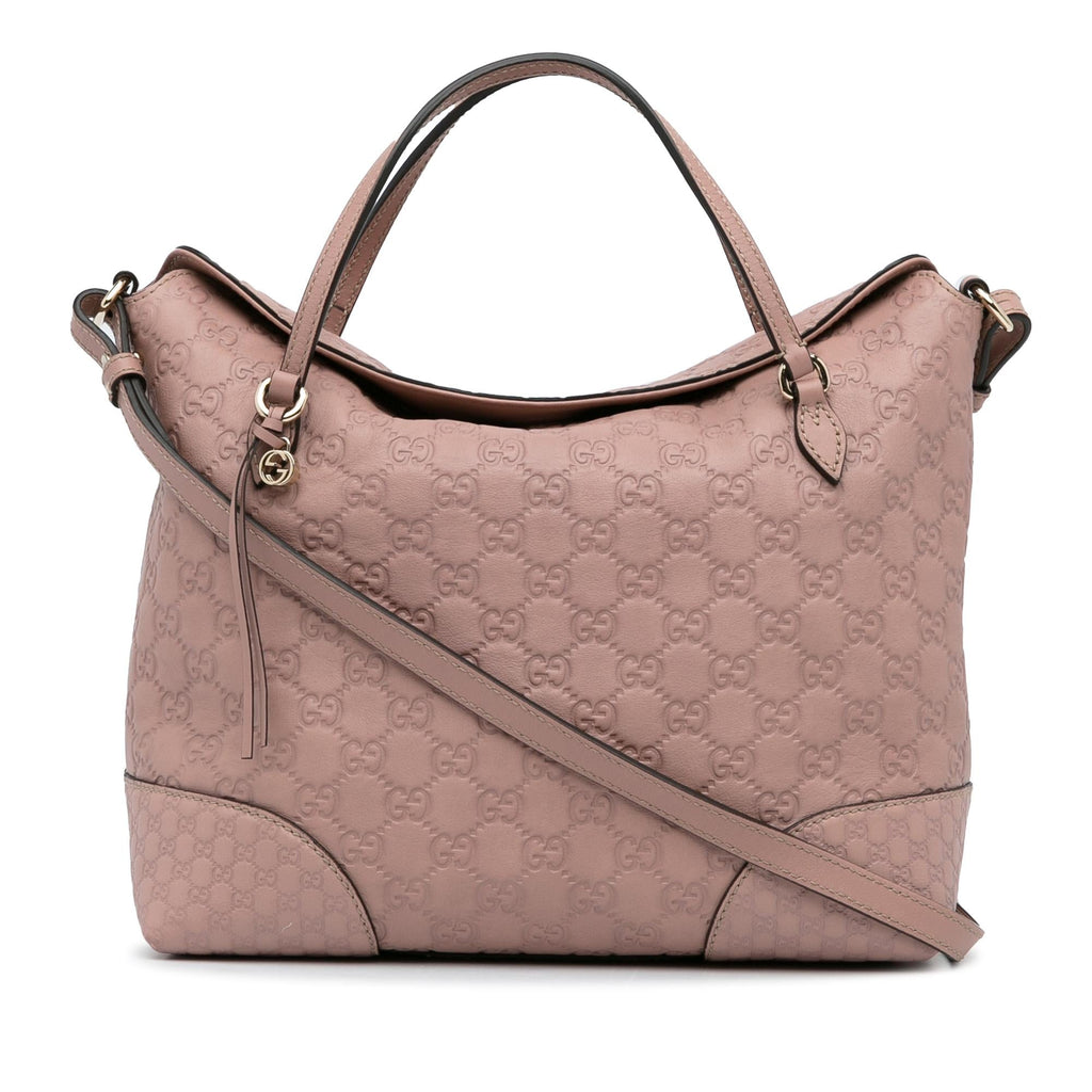 Gucci Guccissima Bree Satchel (SHG-Bnxq3u)