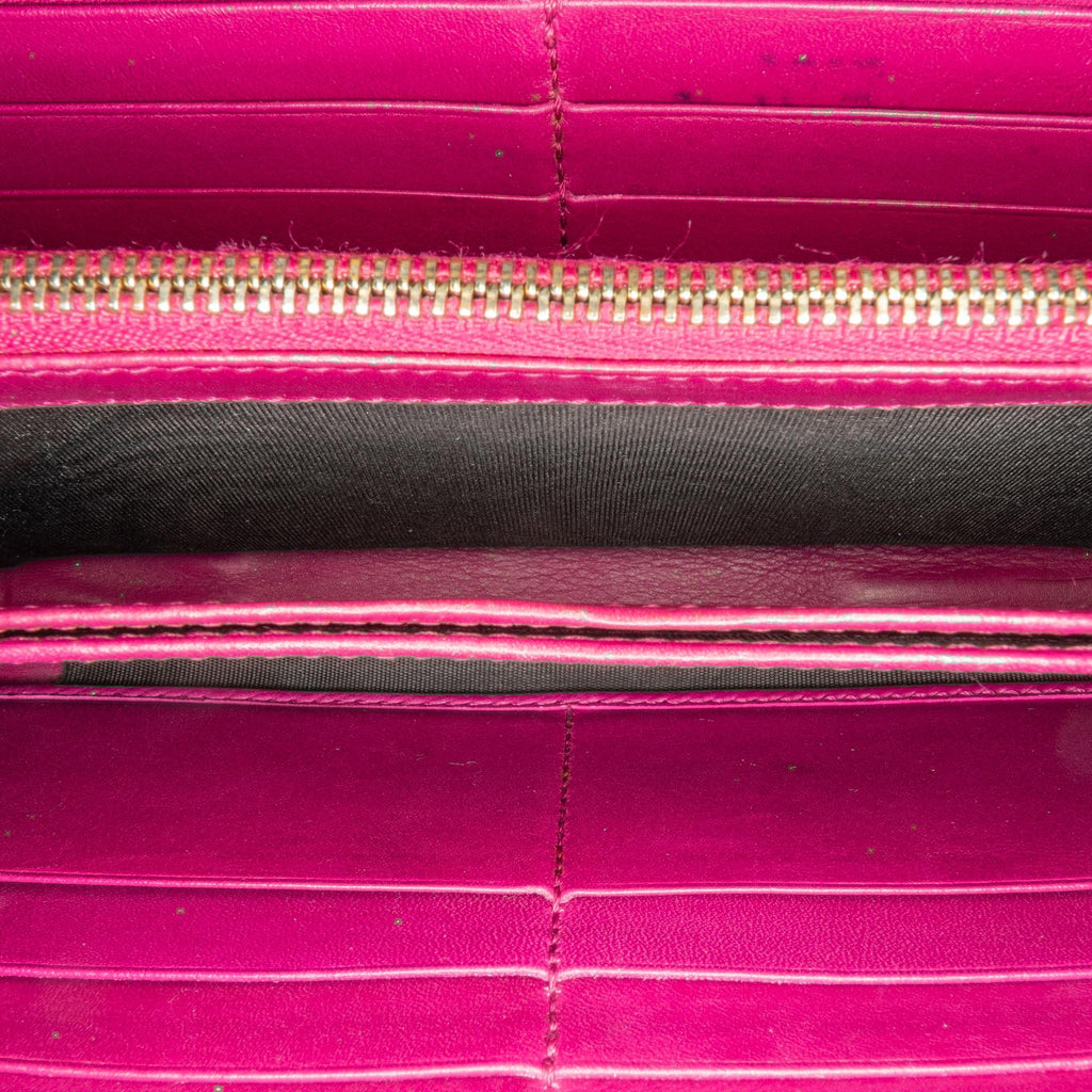 Gucci Guccissima Bree Zip Around Long Wallet (SHG-3NpvV4)