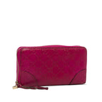 Gucci Guccissima Bree Zip Around Long Wallet (SHG-3NpvV4)