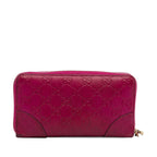 Gucci Guccissima Bree Zip Around Long Wallet (SHG-zoUKG1)