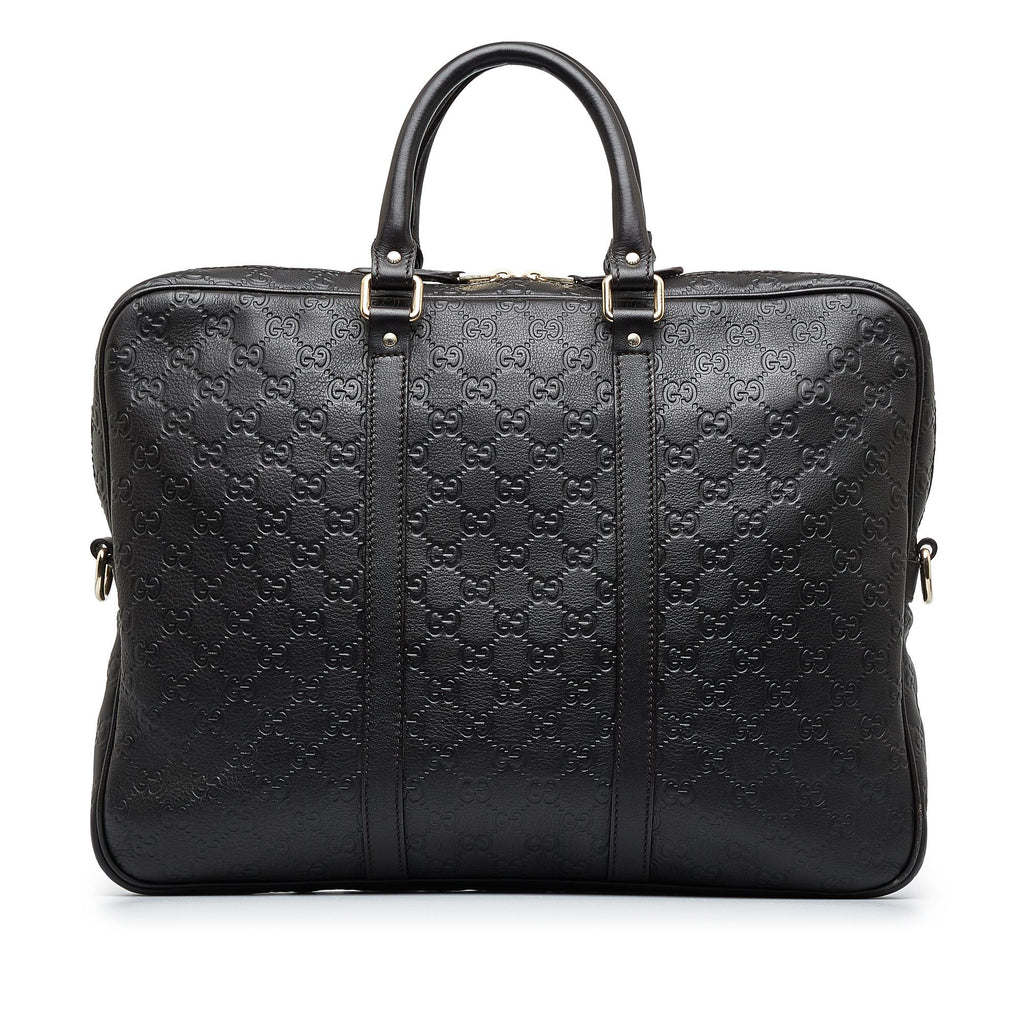 Gucci Guccissima Briefcase (SHG-pCzGtf)