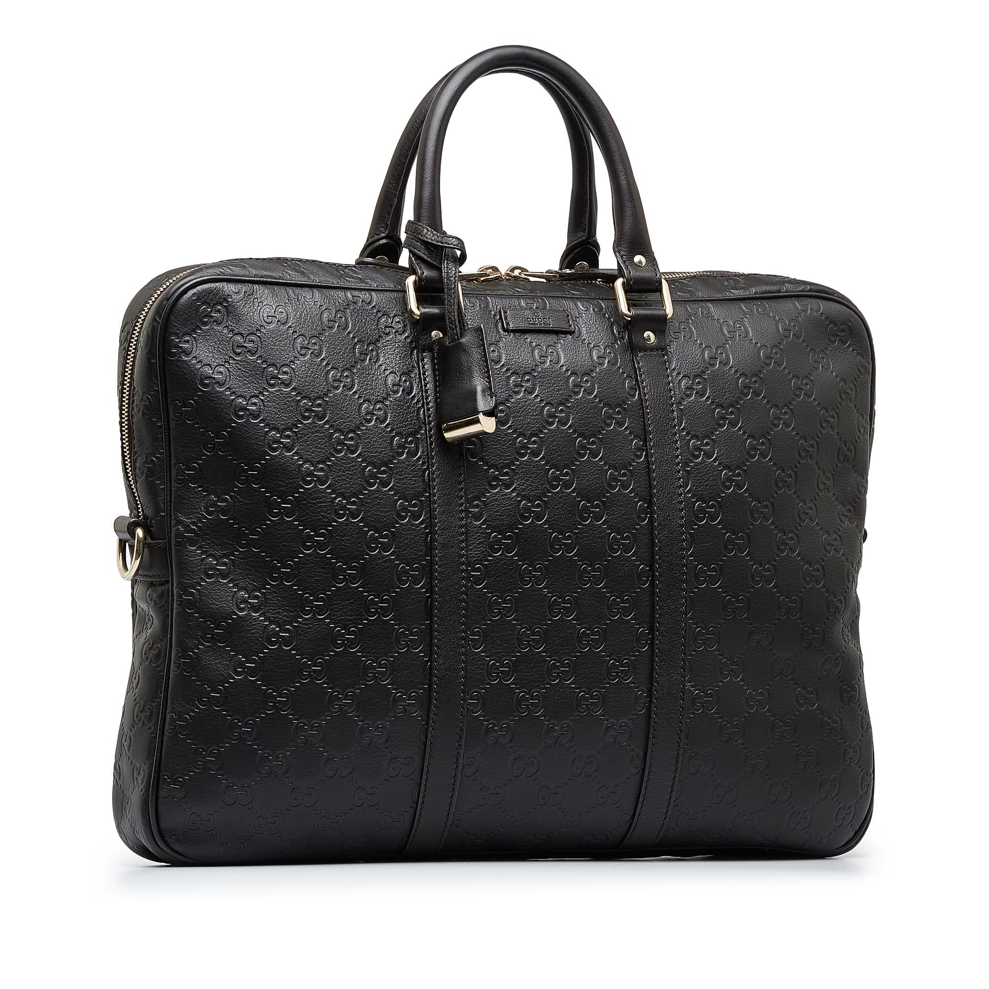 Gucci Guccissima Briefcase (SHG-pCzGtf)