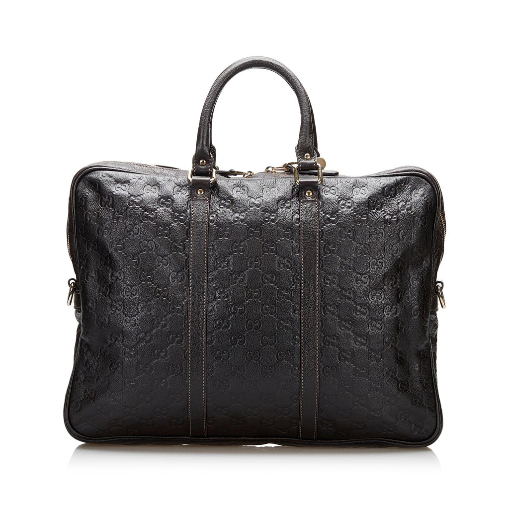Gucci Guccissima Bright Briefcase (SHG-8KluPf)