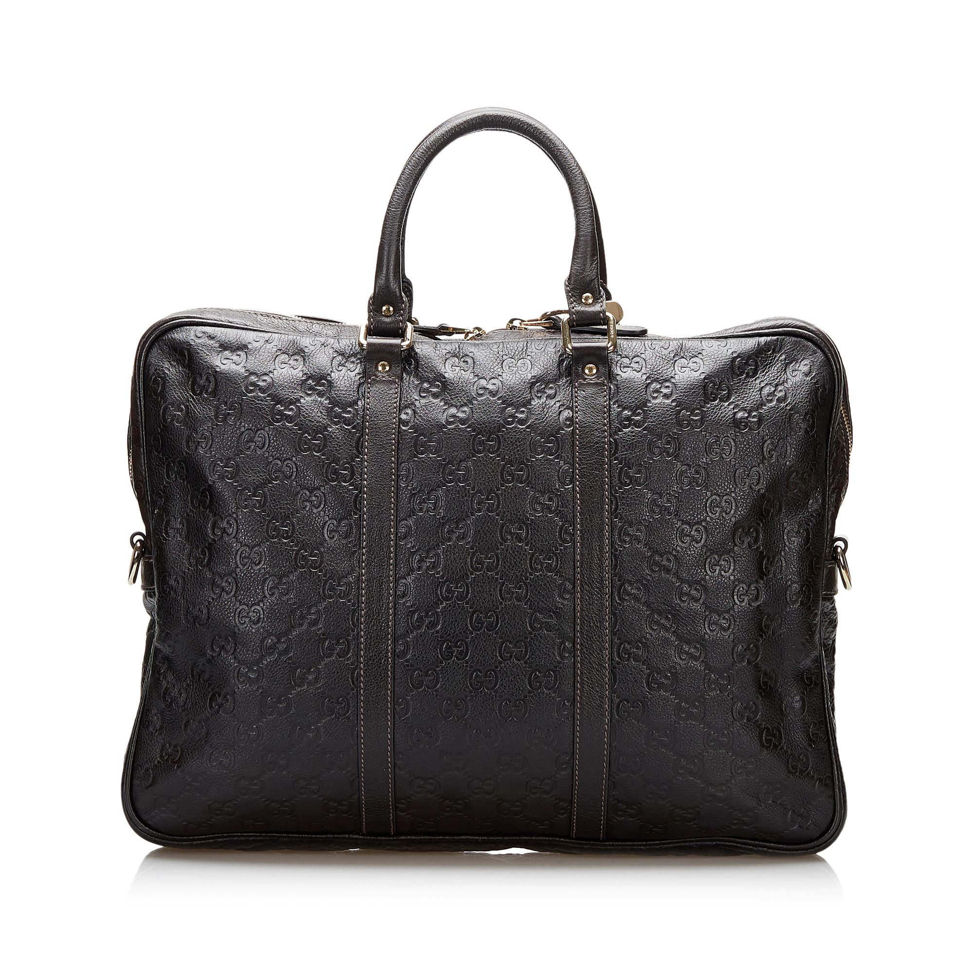 Gucci Guccissima Bright Briefcase (SHG-8KluPf)