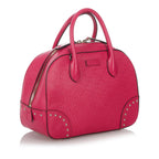 Gucci Guccissima Bright Leather Satchel (SHG-26722)