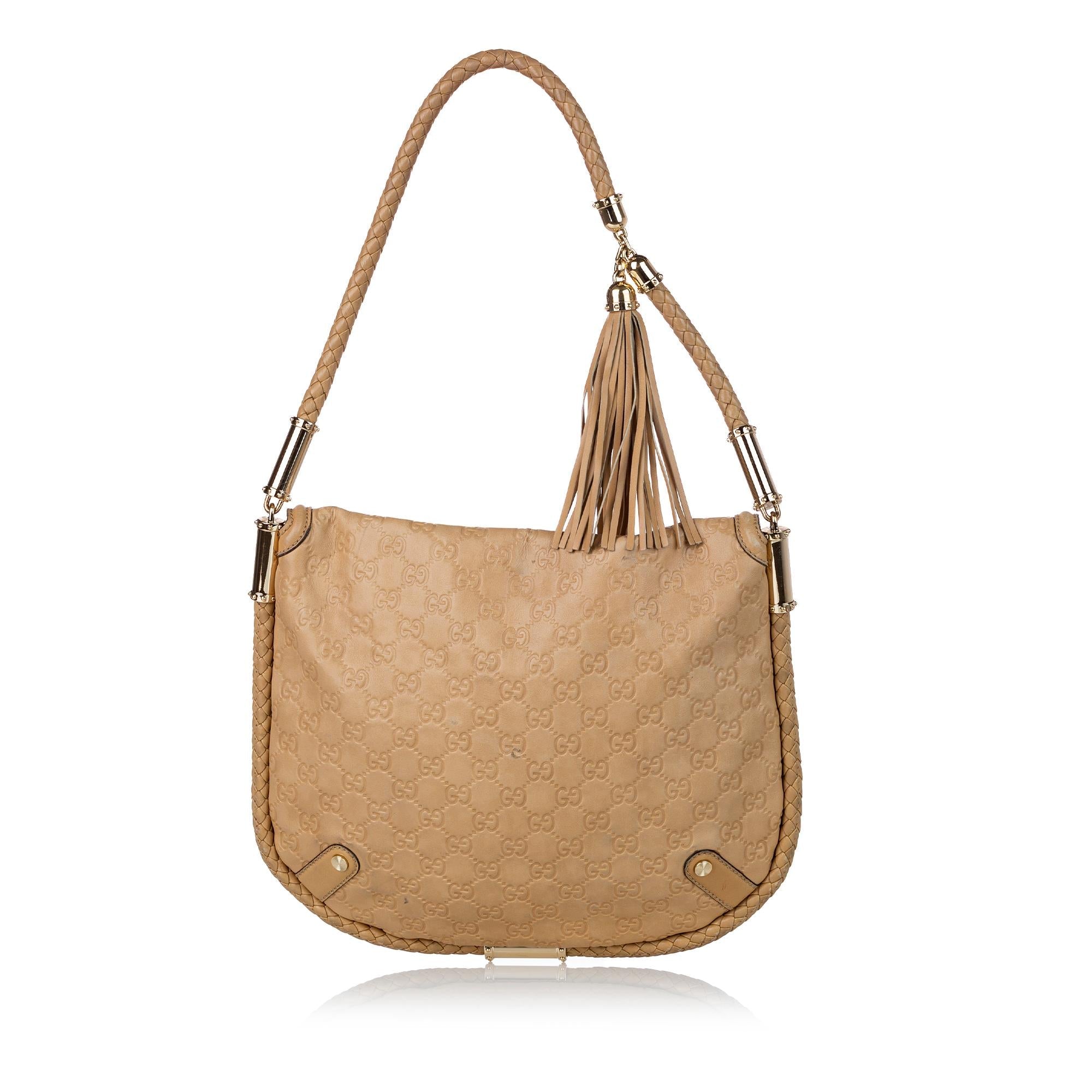 Gucci Guccissima Britt Shoulder Bag (SHG-30682)