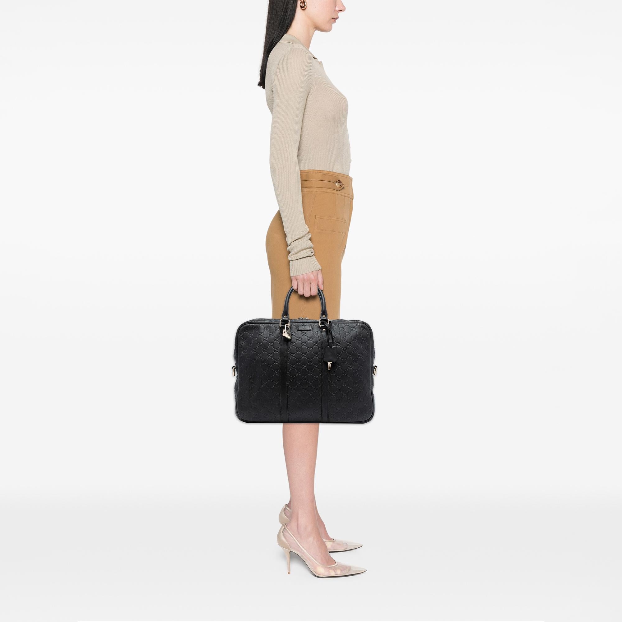 Gucci Guccissima Business Bag